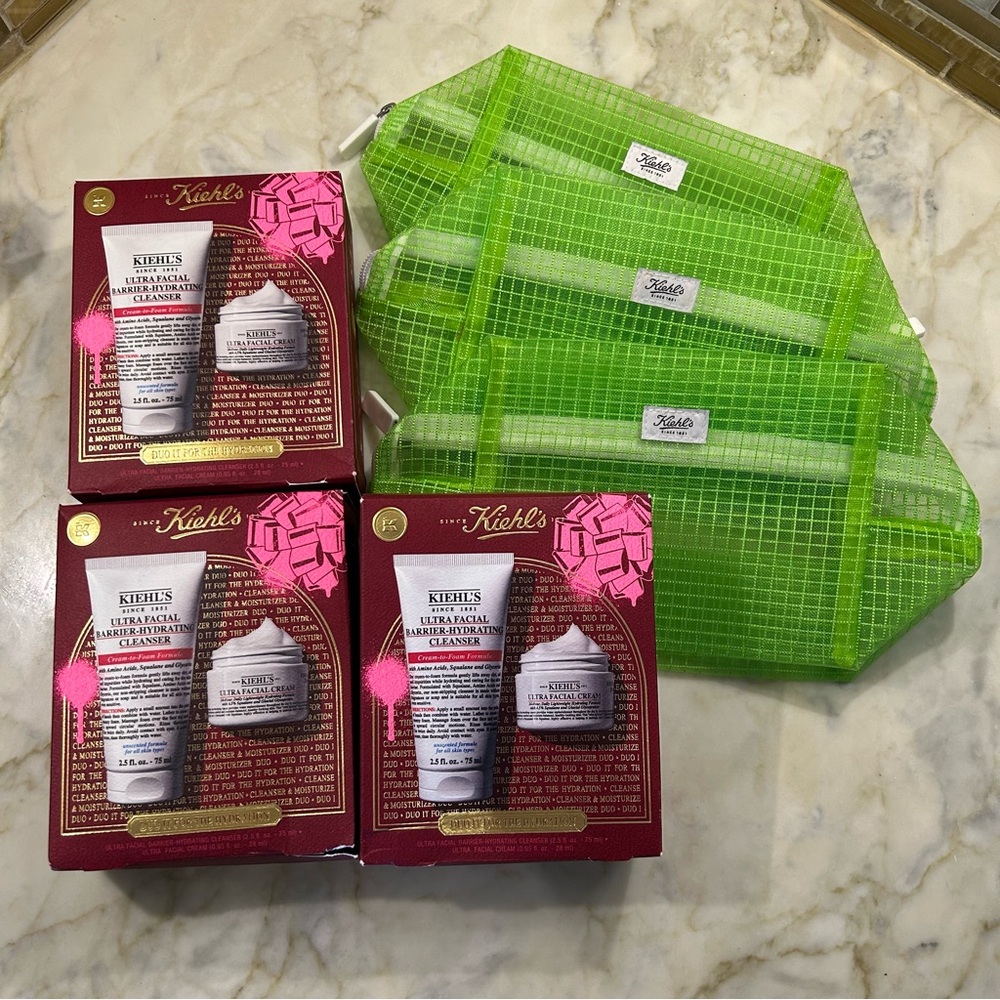 3 sets Kiehl's Duo for the Hydration Gift Set